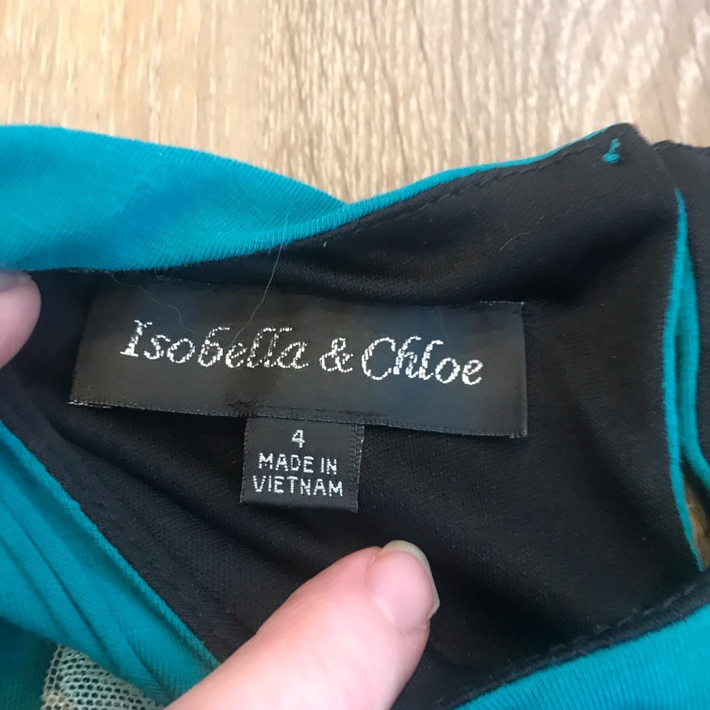 💙3/$45 Isobella and Chloe boutique‎ dress 4T - Picture 5 of 5